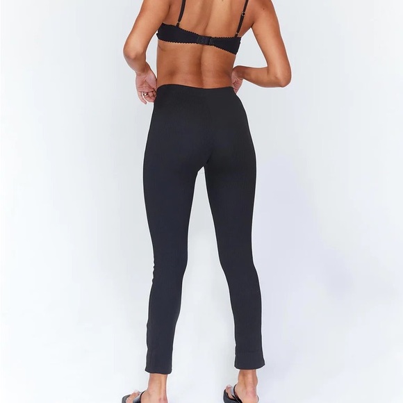 Princess Polly WILLOW PANTS BLACK US 8 - Picture 3 of 6